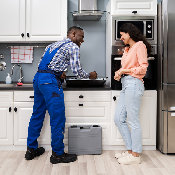 can you provide an estimate for cooktop repair before beginning any work in Black Brook